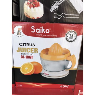MÁY VẮT CAM SAIKO CJ - 106T - [HÀNG CHÍNH HÃNG BT 1 NĂM]