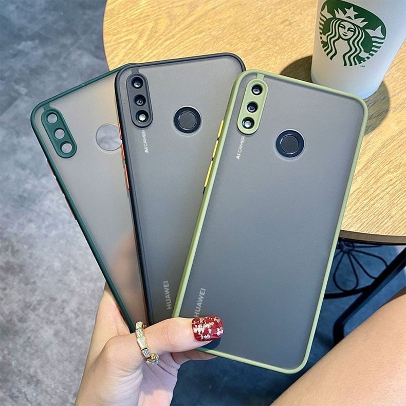 Ốp điện thoại mặt nhám chống sốc bảo vệ cho Huawei Y9 Prime 2019 Nova Y70 7i 5i Pro 3i