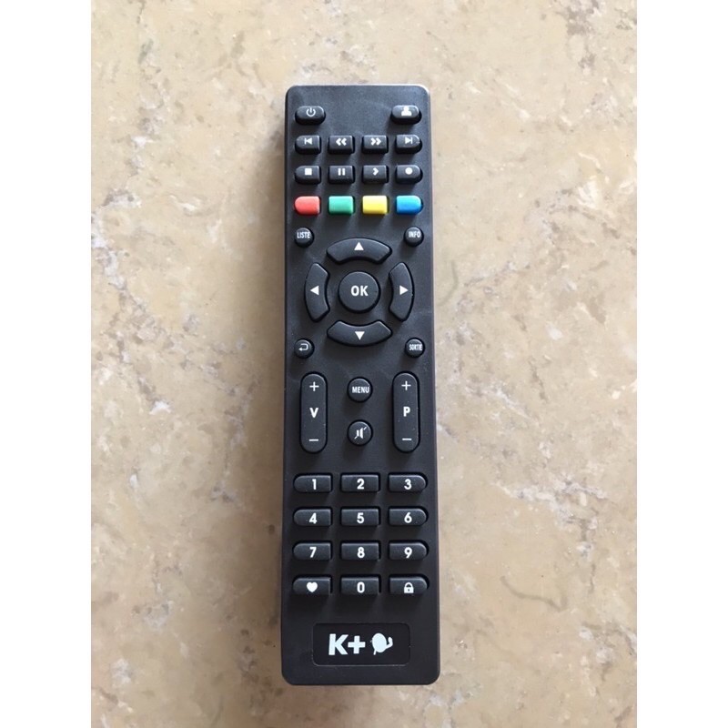 Remote Điều khiển đầu thu truyền hình K+ HD mới