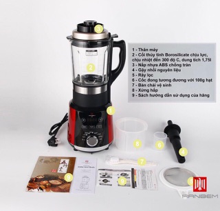Máy làm sữa hạt đa năng Ranbem 732G