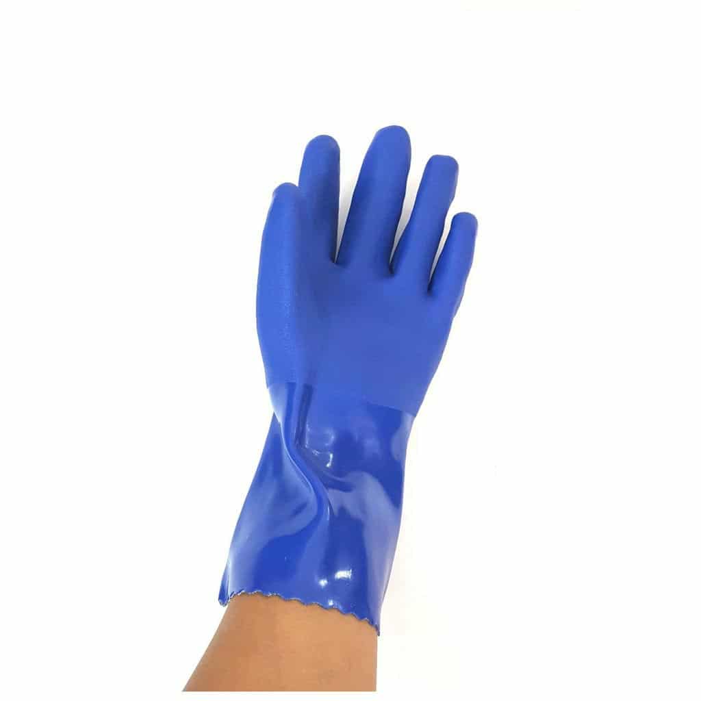 Găng tay 806 chống dầu chịu lạnh, bao tay bắt ong xanh dương