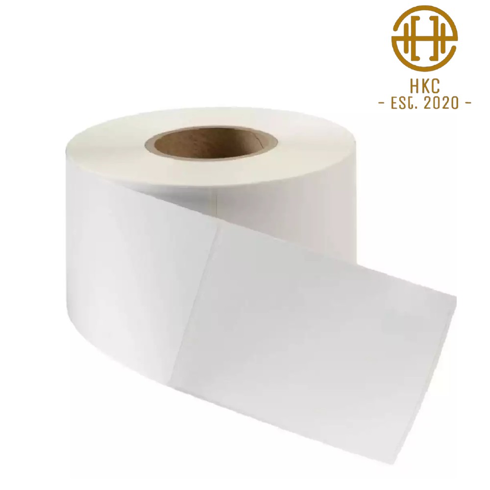 Decal in mã vận đơn, in tem nhãn khổ 75x100 mm, cuộn 30m