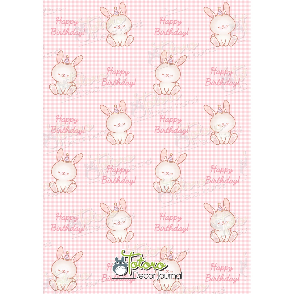 Combo 12 tờ giấy nền gói quà màu hồng và xanh dễ thương