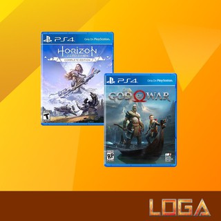 Trò chơi PS4 & PS5 : Bộ 2 đĩa GOW 4 và Horizon Complete.