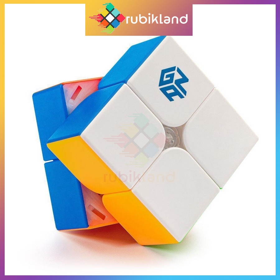 Rubik Gan 251 M Leap Gan 251M Leap Nam Châm Flagship Rubic Gan 2x2 2 Tầng Stickerless Đồ Chơi Trí Tuệ Trẻ Em