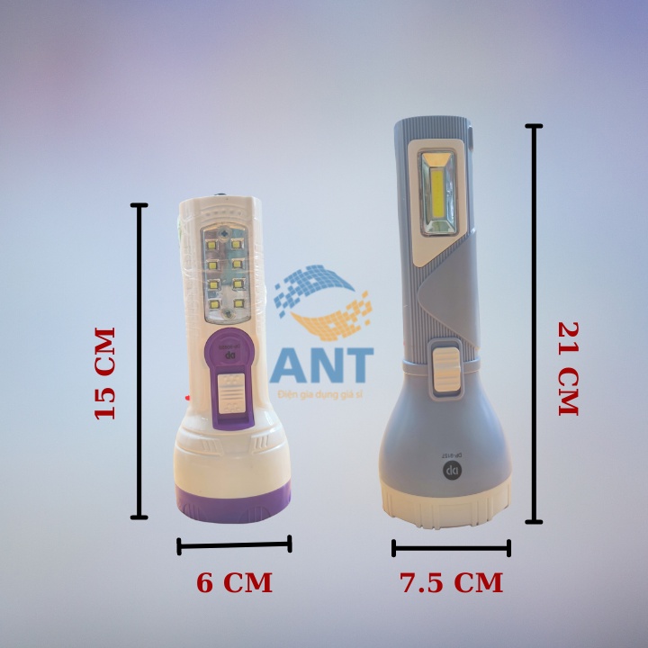 Đèn pin cầm tay kiêm để bàn, DP-9092B, 9157
