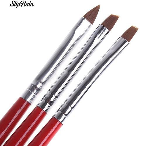 Set 3 Cọ Vẽ Trang Trí Móng Tay Chuyên Dụng