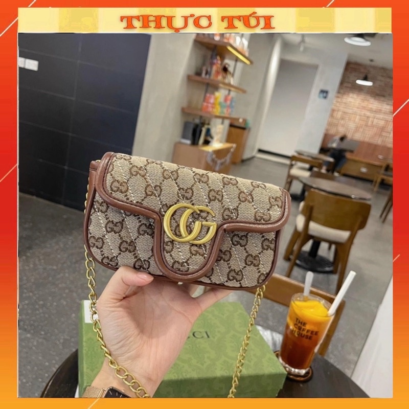Túi gu ci đeo chéo zize 18 chất đẹp ( không hộp )