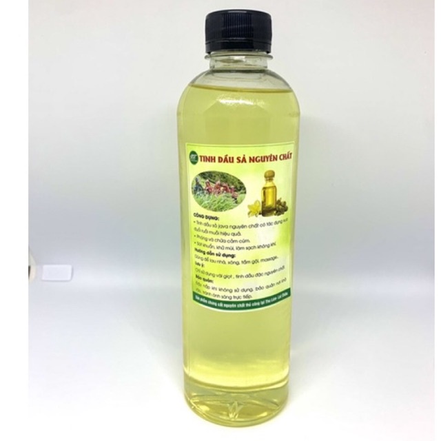 Tinh dầu sả nguyên chất giúp sát khuẩn, khử mùi, đuổi muỗi(500ML)