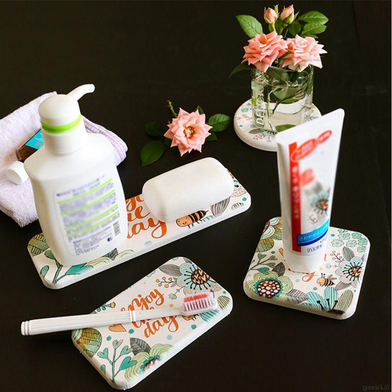 Diatomite Absorbent Diatom Mud Coaster Rectangular For Home Tableware