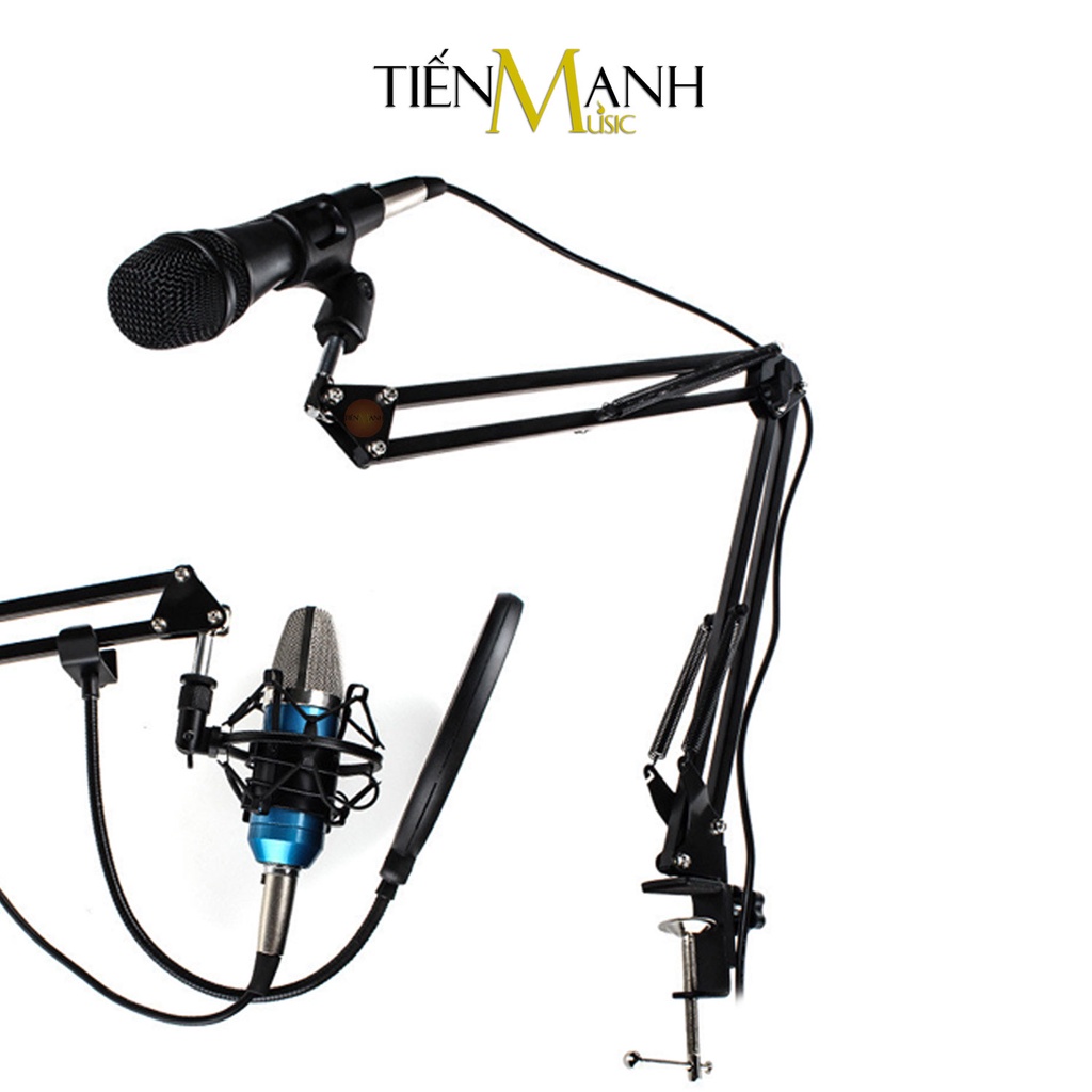 Chân Micro Kẹp Bàn Thu Âm LiveStream Dr.MIC NB35 - Giá đỡ đế Mic Standard NB-35 Microphone