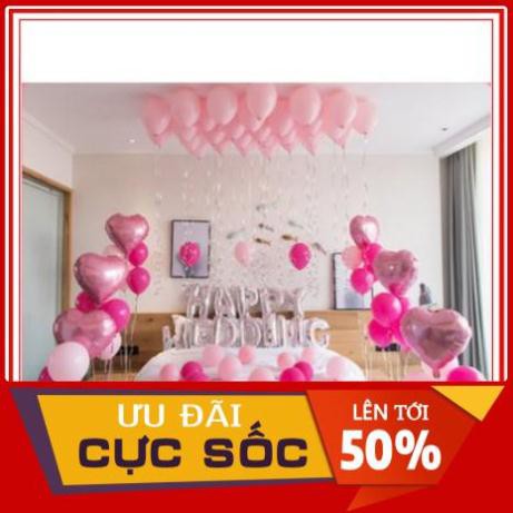 SET TRANG TRÍ PHÒNG CƯỚI PC-0007 [ CHUẨN ẢNH -  Tặng kèm bơm tay + băng dính]