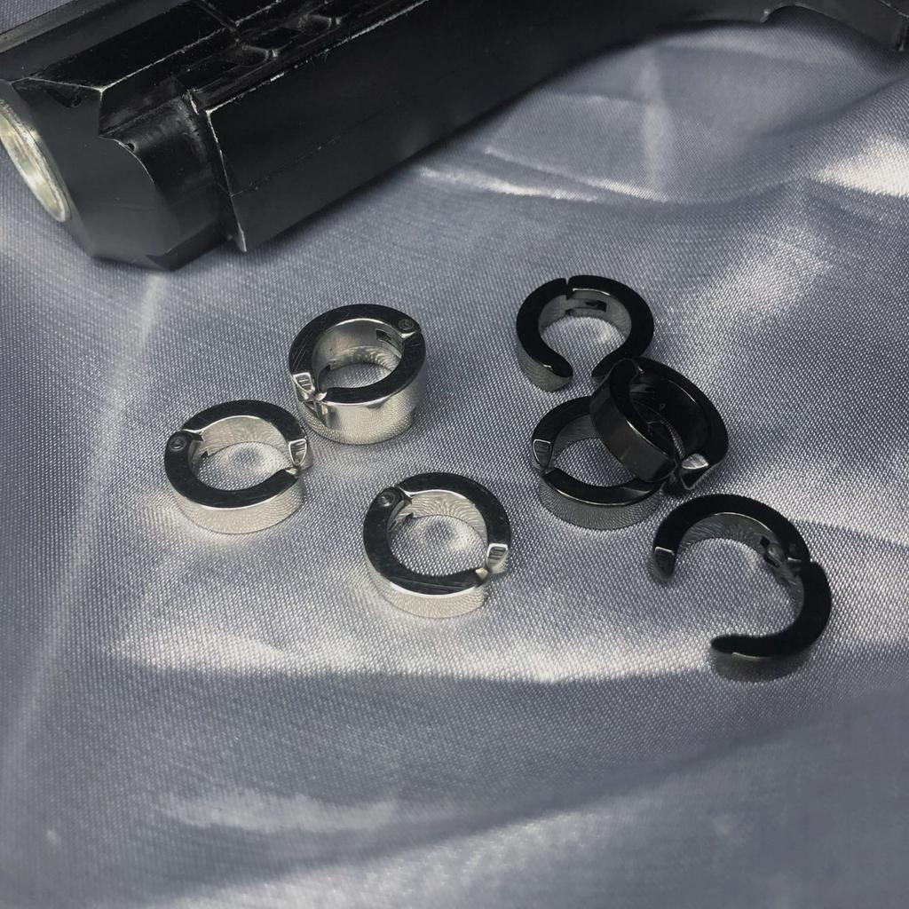 Khuyên tai tròn kẹp tai phong cách đường phố dành cho nam và nữ 23B178