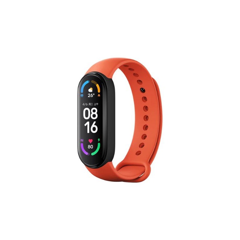 Dây Đeo Cao Su Thay Thế Cho Xiaomi Mi band 6 Siêu Mềm