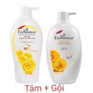 Dầu gội sữa tắm enchanteur charming 650g