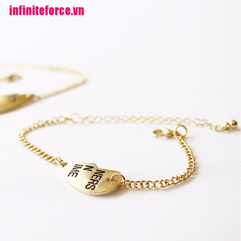 Set 2 Vòng Tay Mặt Mảnh Ghép Trái Tim Cho Tốt Nhất