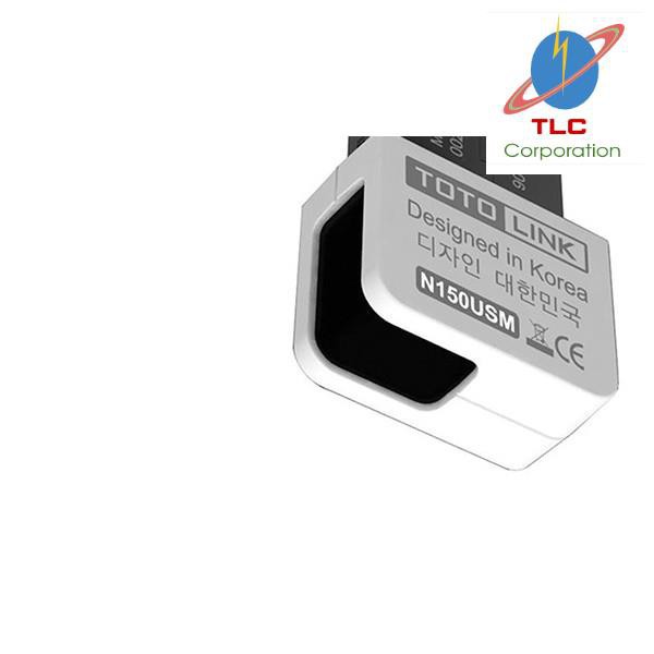 TotoLink N150USM - USB wifi chuẩn N tốc độ 150Mbps - Hàng Chính Hãng Bảo Hành 2 Năm