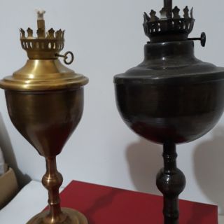 Combo 2 đèn dầu băng đồng