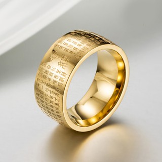 NHẪN KHẮC CHÚ ĐẠI BỊ TITANIUM MỚI NHẤT
