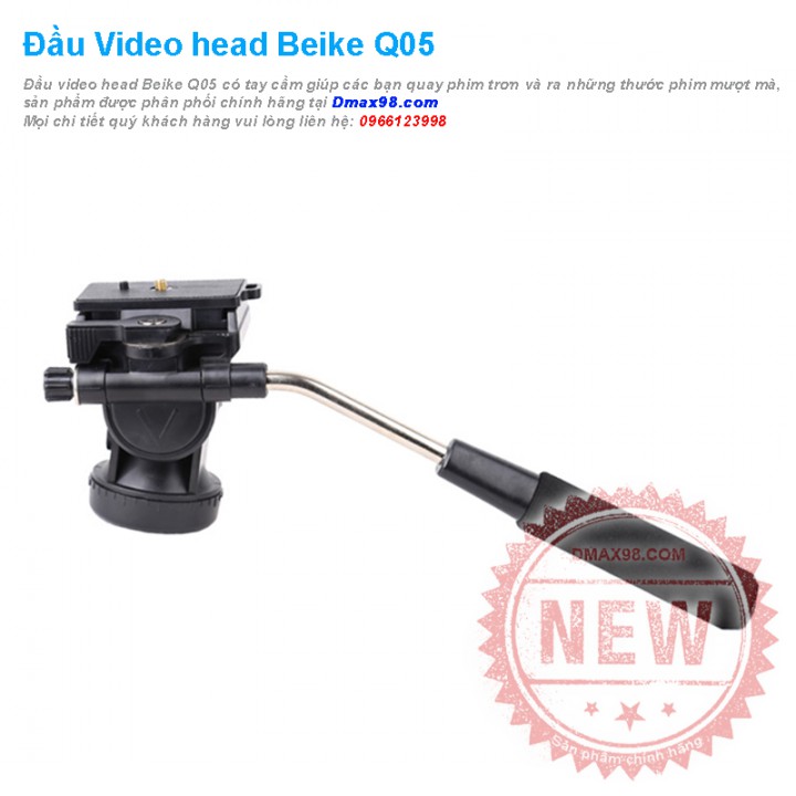 đầu dầu videohead Beike Q05 chuyên quay phim