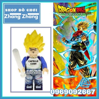 Xếp hình mô hình Dragon Ball Z Truck Capsule Corporation Trong 7 viên ngọc rồng Minifigures Kopf KF2038