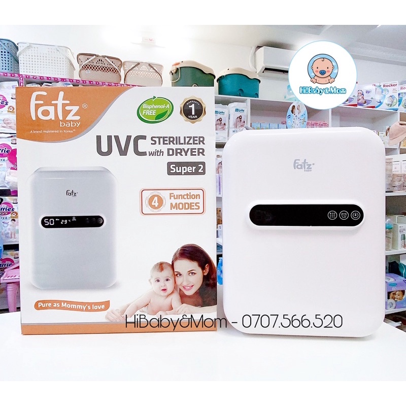 MÁY TIỆT TRÙNG SẤY KHÔ UV FATZ BABY FB4706SL