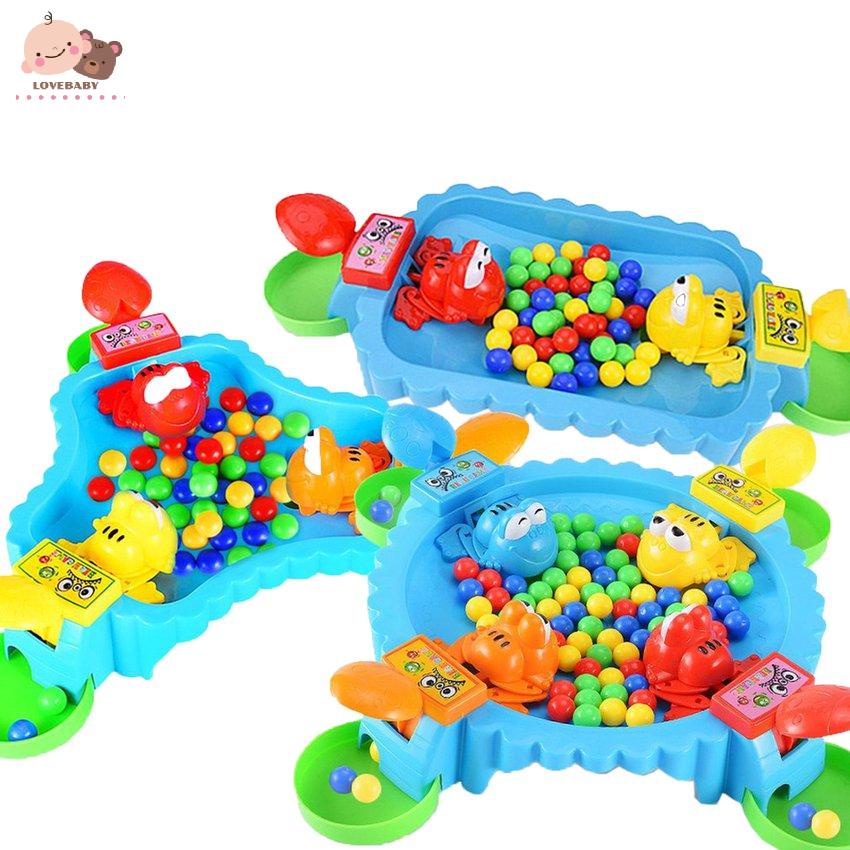 [HOT]Feeding Swallowing Beads Frogs Eating Beans Casual Brain Table Games Balls