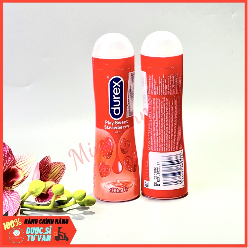 Gel Bôi trơn DUREX PLAY Nhiều mùi hương Classic /Warming/ Strawberry - Minpharmacy