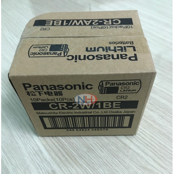 Vỉ 1 Viên Pin CR2 Panasonic 3V - Pin Máy Ảnh CR2