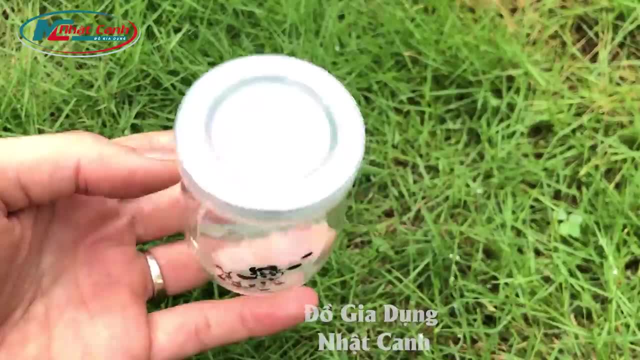 Hũ thủy tinh làm sữa chua có nắp Loại 1 | BigBuy360 - bigbuy360.vn