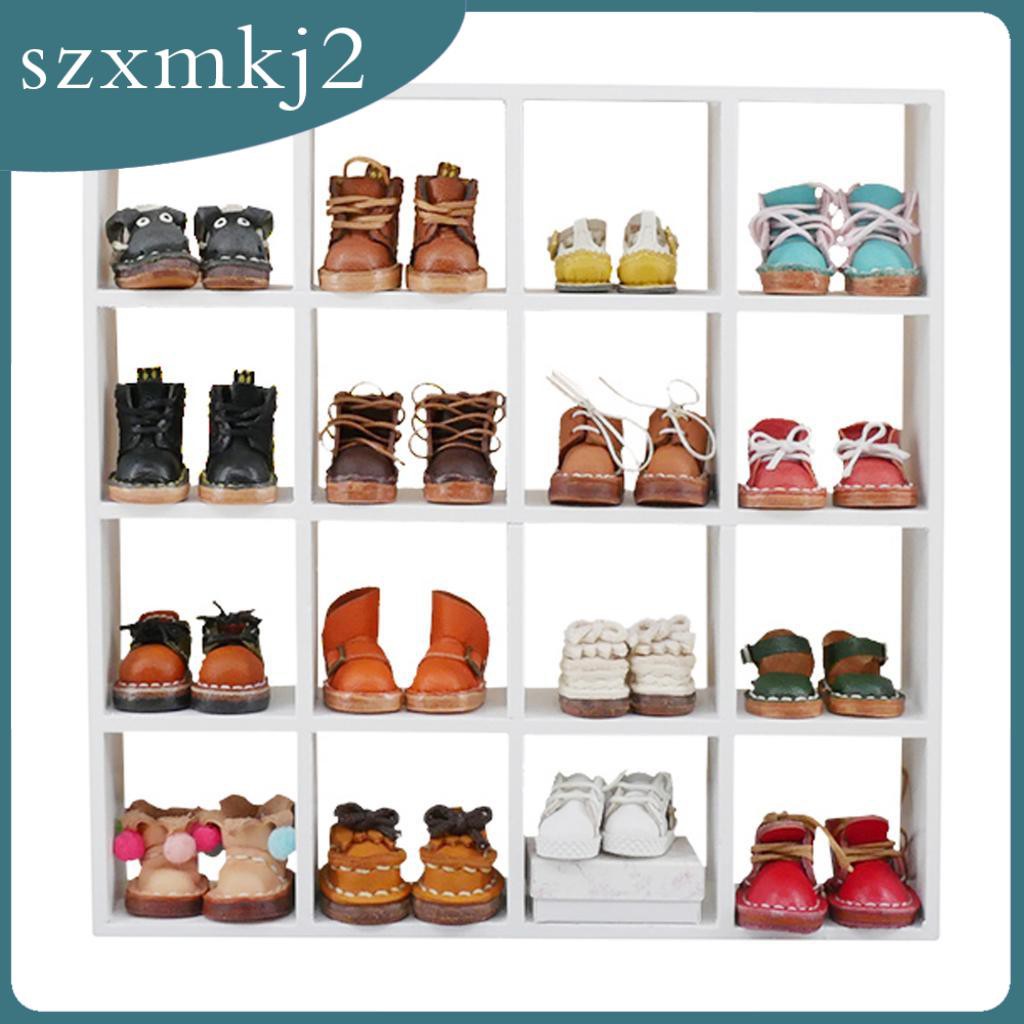 Kệ Giày Bằng Gỗ szxmkj2 12th Dành Cho Búp Bê
