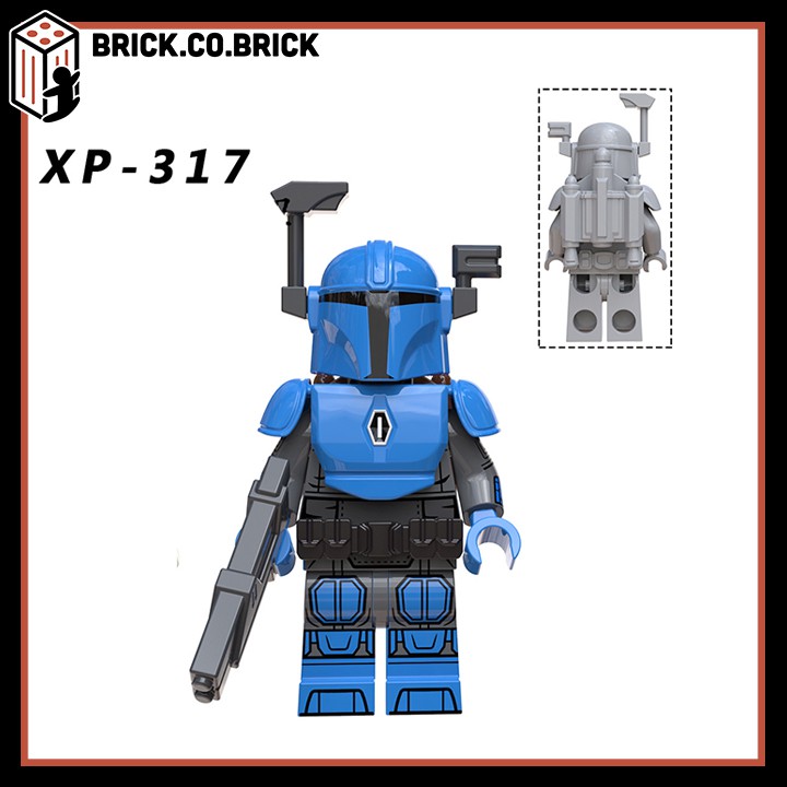 Đồ Chơi Lắp Ráp  Star Wars Lính Phản Quân Mandalorian Chiến tranh giữa các vì sao KT1041