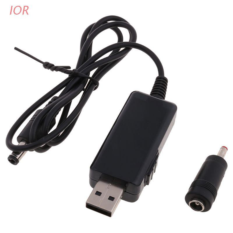 IOR DC Boost Converter DC 5V to 9V 12V USB Step Up Power Supply Adapter with Display