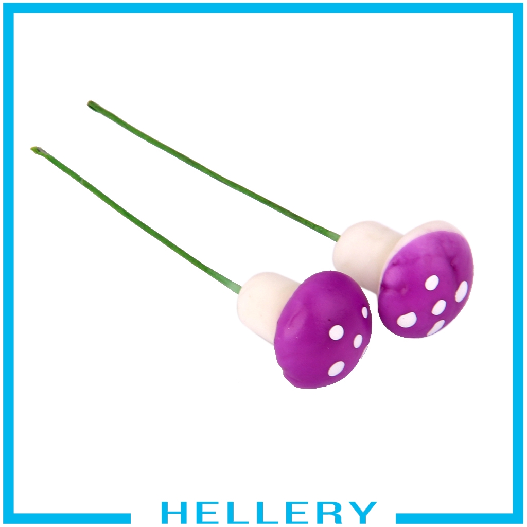 Set 100 Nấm Nhựa Trang Trí Tiểu Cảnh