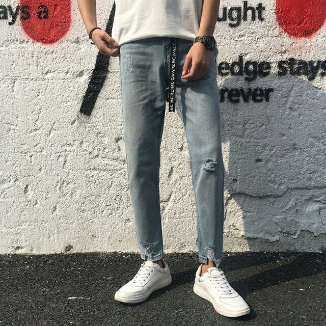 [ Order ] Quần jean rách gối