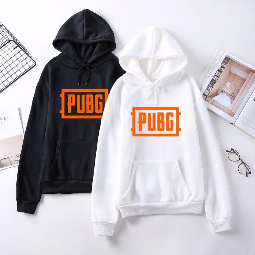 SALE- Áo Hoodie PUBG Mobile Unisex form suông rộng, chất nỉ bông siêu ấm