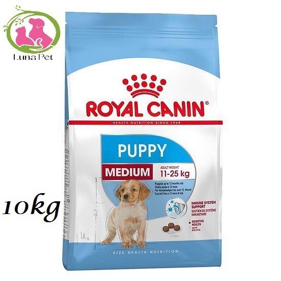 Thức ăn cho chó con Royal Canin Medium Puppy 10kg - Thức ăn cho chó nhỏ cỡ trung 10kg