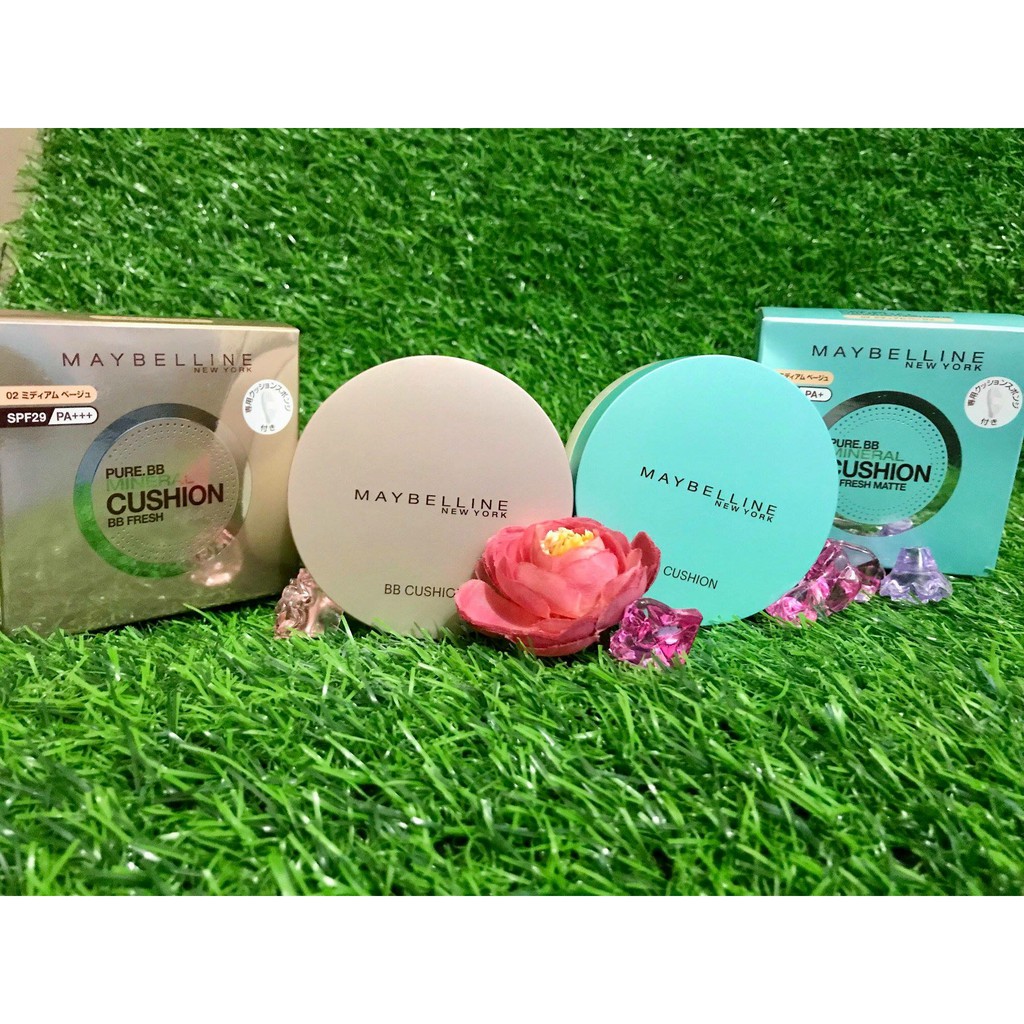 (Combo) Phấn nước BB Cushion Maybelline Newyork Nhật Bản