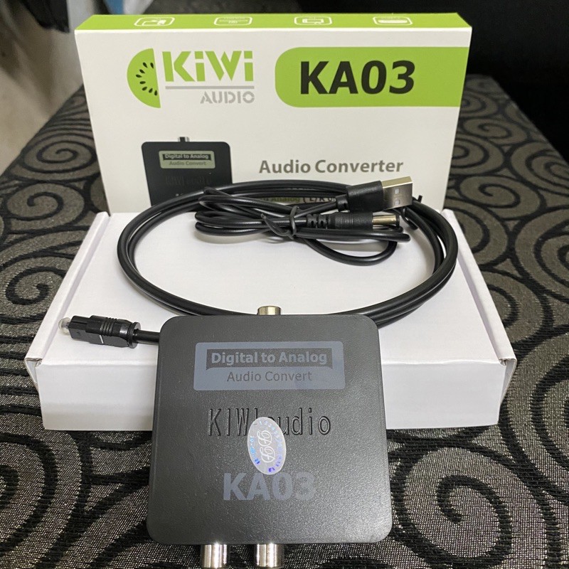 Bộ Chuyển Quang Học OPTICAL Ra AV Sang Âm Thanh audio KIWI KA-03 Chính hãng bh 1 năm