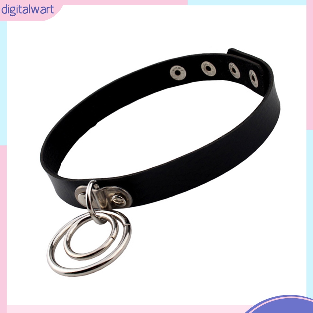 Vòng Cổ Choker Giả Da Thời Trang Cá Tính Dành Cho Nữ