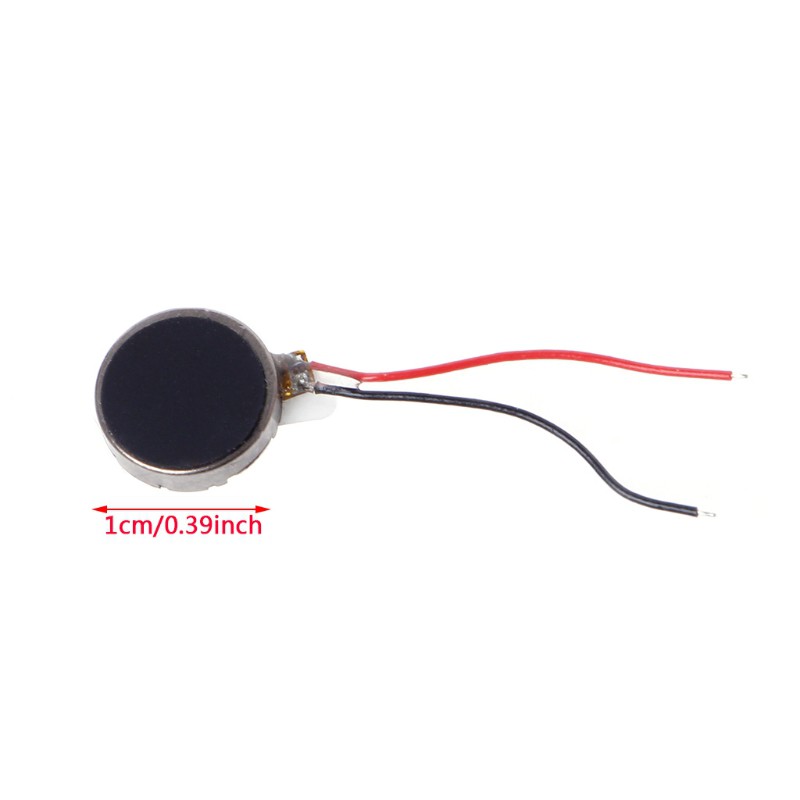 10 Mô Tơ Rung Rung Dc 3v 70ma 12000 2500rpm Cho Điện Thoại