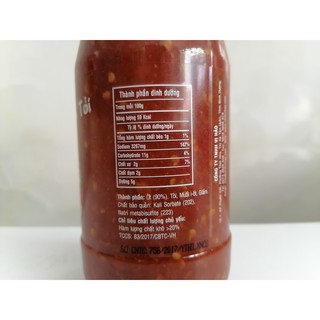 Ớt Bằm Vị Hảo Có Tỏi 510g