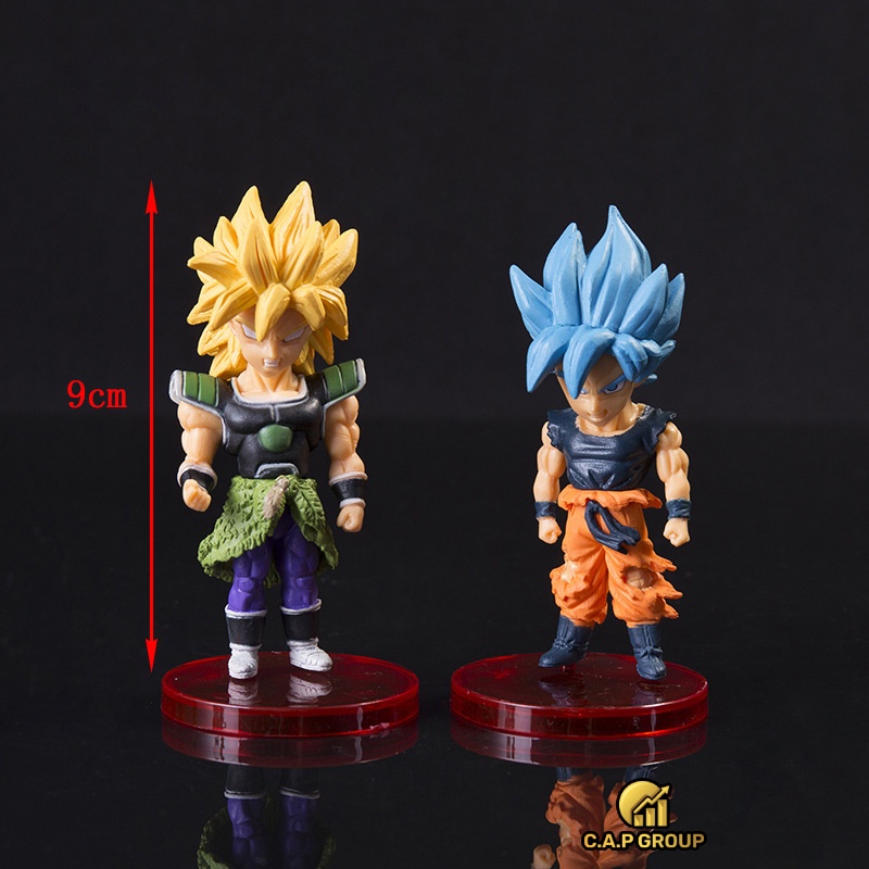 Mô hình Dragon Ball chibi nhân vật 7 Viên Ngọc Rồng Songoku - Bộ Cao 9 cm