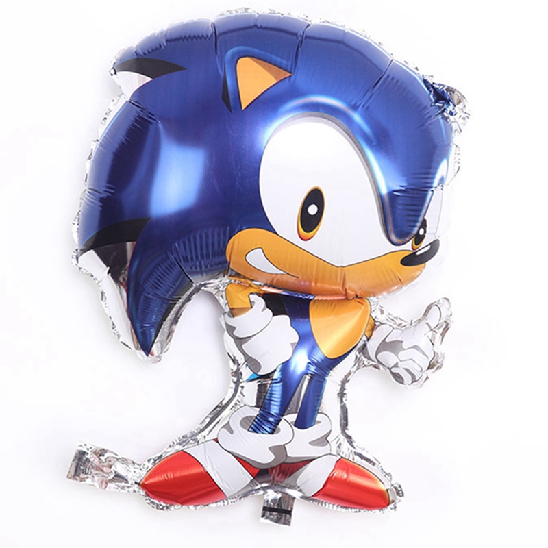Bong bóng hình Sonic kích thước 73*54cm