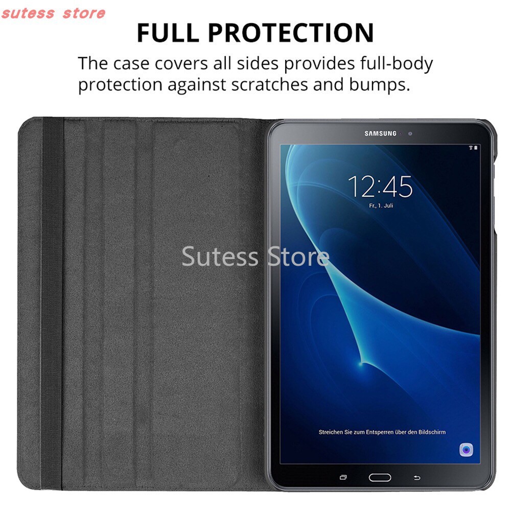 Samsung Galaxy Tab A7 2020 T500/T505 Bao da đựng máy tính bảng nắp lật có thể xoay vòng 360