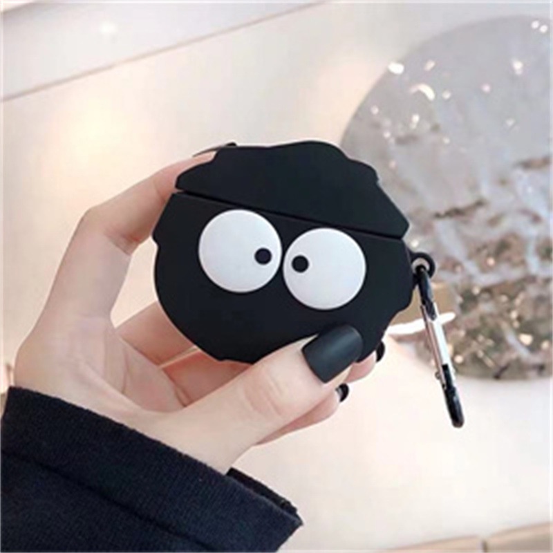 Vỏ Bọc Silicone Mềm Bảo Vệ Hộp Đựng Tai Nghe Apple Airpods Pro Air Pods Họa Tiết Hoạt Hình Dễ Thương