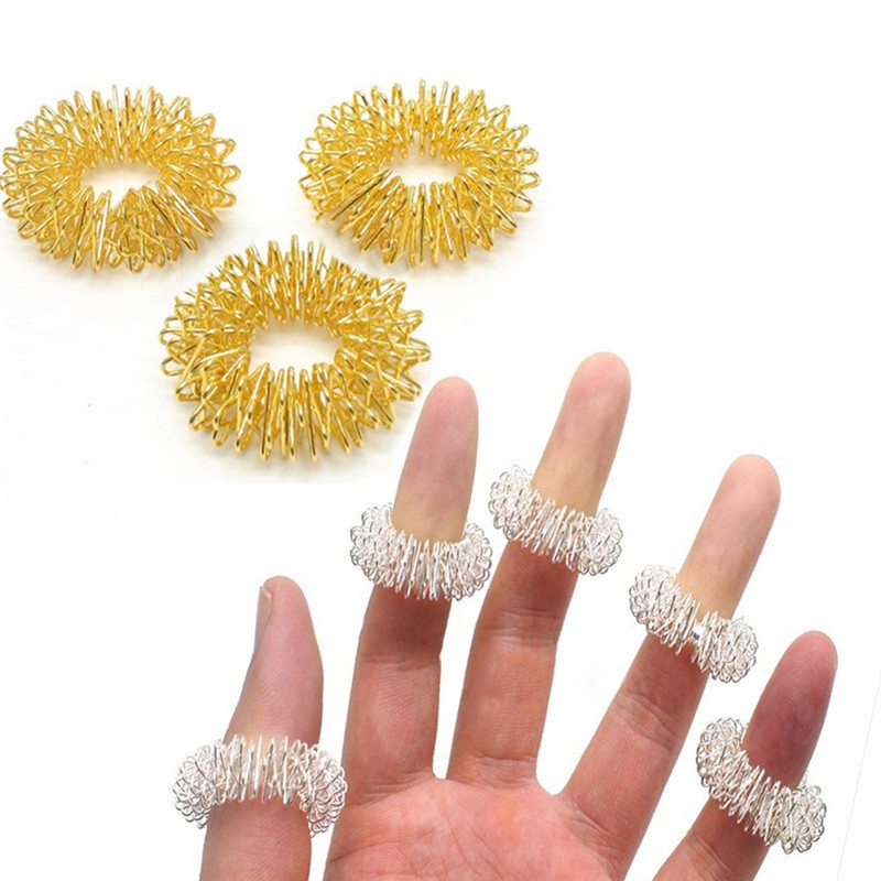 Bộ 5 Vòng Mát Xa Ngón Tay Chăm Sóc Sức Khỏe