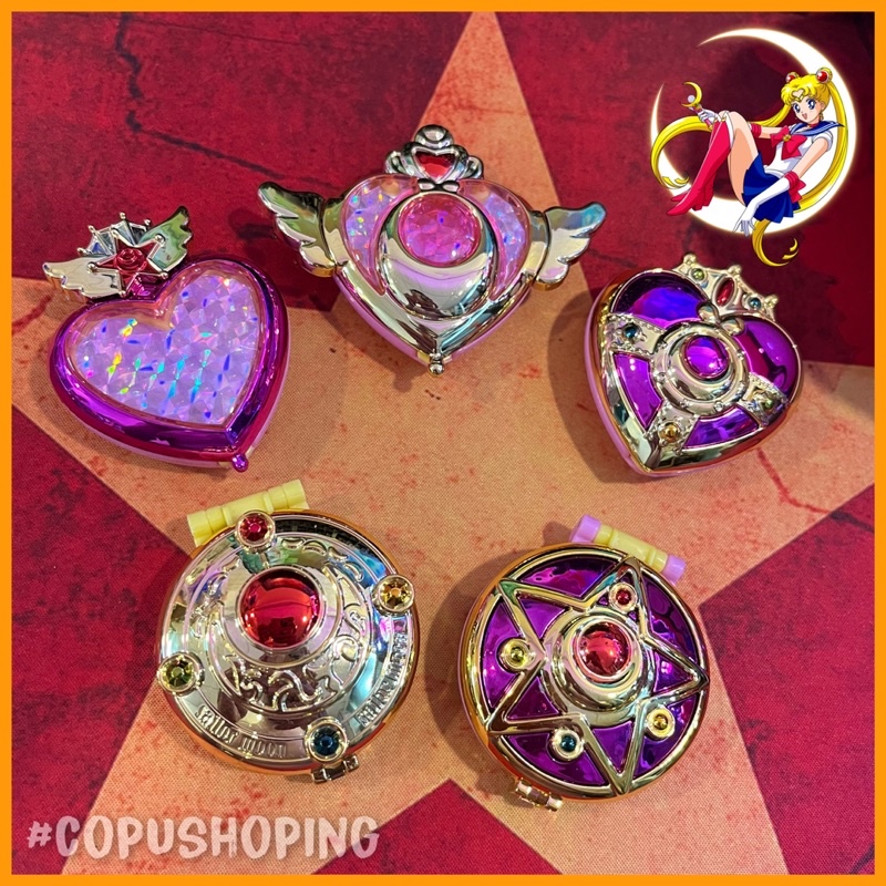 Hộp gương biến hình của Thủy Thủ Mặt Trăng Pha Lê Sailor Moon Transformation
