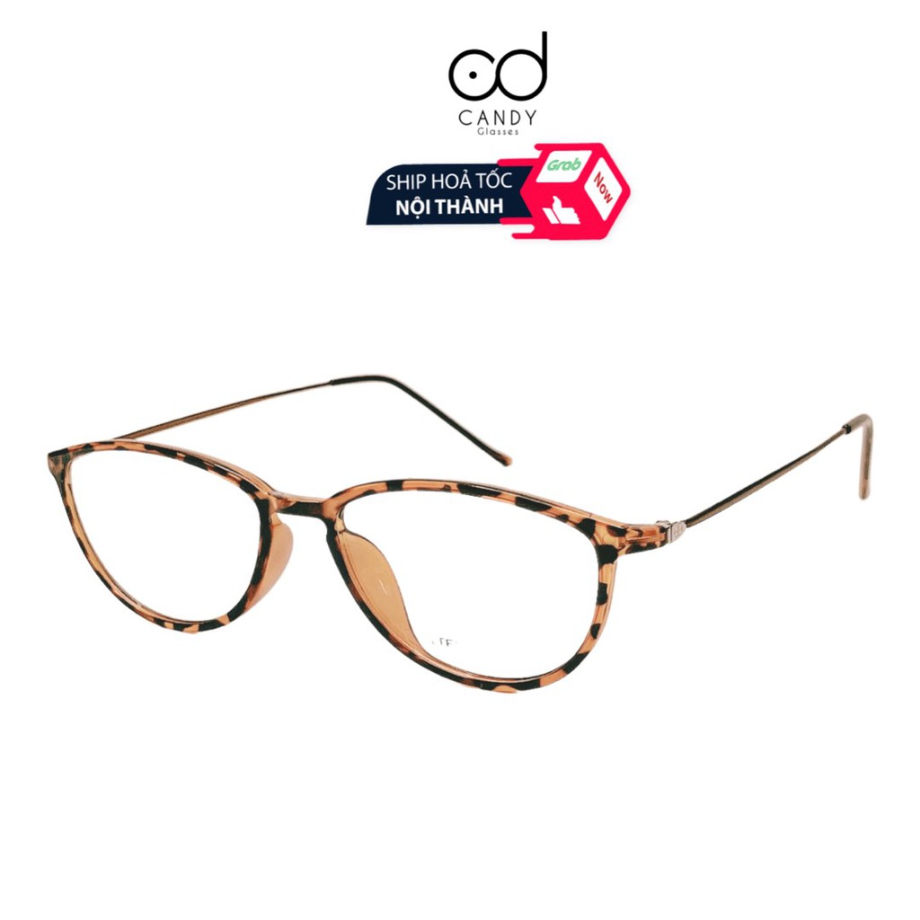 [Mã FARSSTGRE giảm 5K đơn bất kỳ] Gọng kính mắt mèo cho người mặt nhỏ 2209 - Tiệm kính Candy
