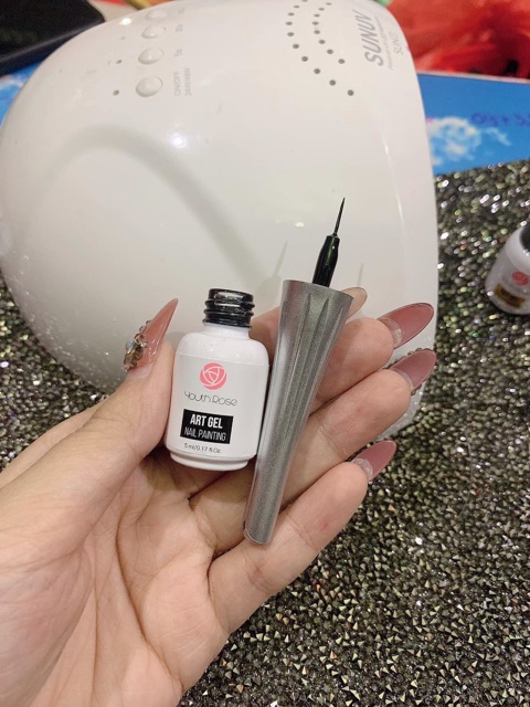 Set cọ nét Rose - Phụ kiện Nail